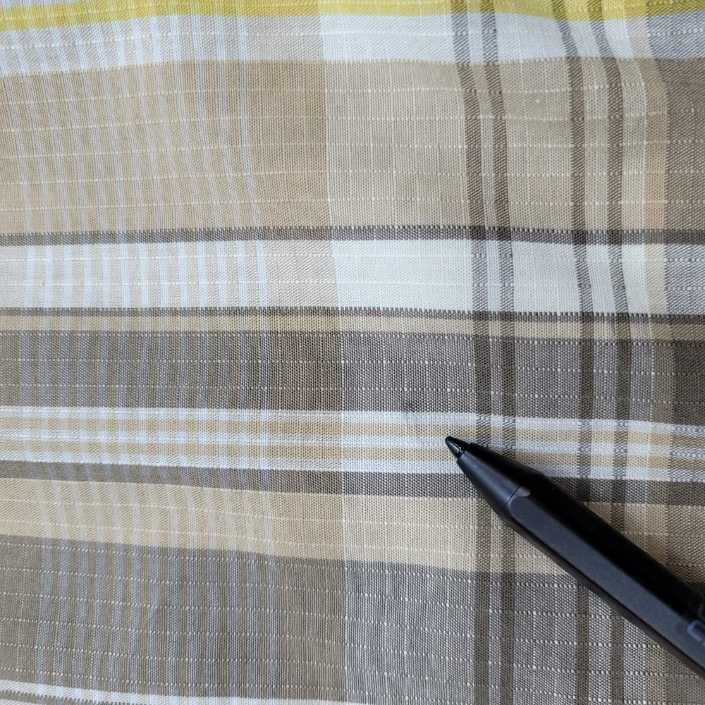 The North Face Ripstop Shirt 100% Cotton Plaid Men Large‎ Pockets Gorpcore